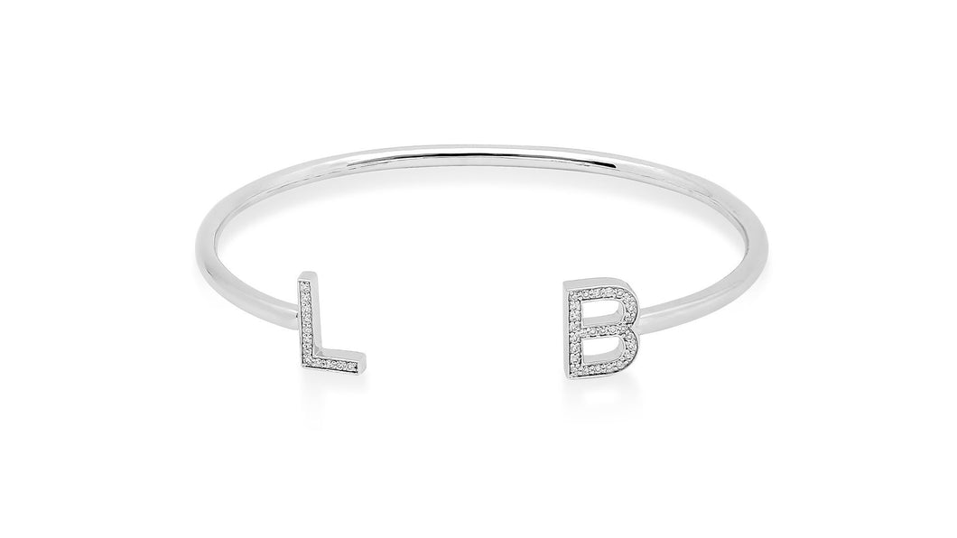 KBC STORE Letter Chain Bracelet Letter B - Trendyol