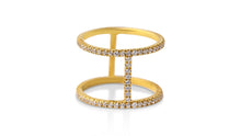 Load image into Gallery viewer, Bridge in Time: Full Diamond Ring - meherjewellery