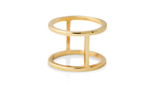 Load image into Gallery viewer, Bridge in Time: Gold Ring - meherjewellery