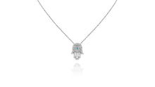 Load image into Gallery viewer, Guiding Hand of Hamsa Necklace - meherjewellery