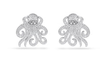 Load image into Gallery viewer, Octopus Diamond Earrings